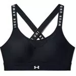 Under Armour Damen Ua Infinity High Sport Bras, Black / Black White