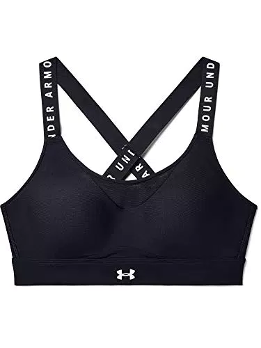 Under Armour Damen Ua Infinity High Sport Bras, Black / Black White