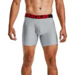 Under Armour Herren Tech 6in 2er Pack, schnelltrocknende Boxershorts