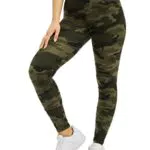 Urban Classics Damen Ladies Camo Leggings, Wood Camo