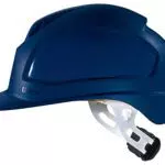 Uvex pheos E-WR unbelüfteter Schutzhelm für Elektriker - Kopfschutz Blau