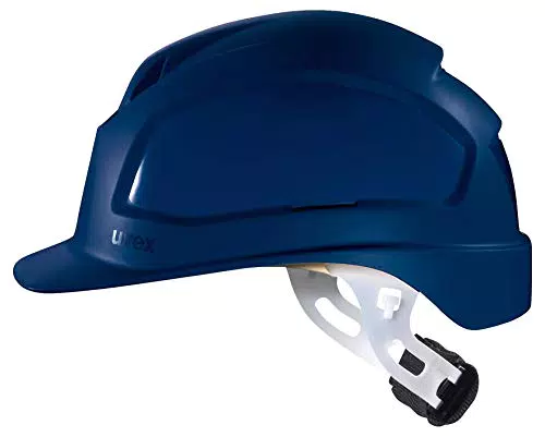 Uvex pheos E-WR unbelüfteter Schutzhelm für Elektriker - Kopfschutz Blau