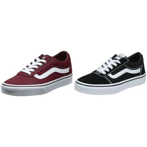 Vans Damen Ward Canvas Sneaker, Rot Burgundy Olq, Filmore Hi