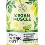 Vegan Muscle - Pre Workout - Veganer Workout Booster - Lemon Lime - 300g Pulver
