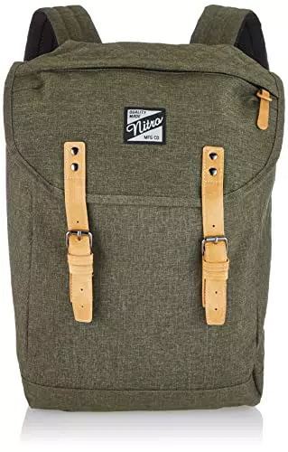 Venice Urbaner Freizeit Damen Herren Rucksack Im Retro Look Mit Gepolstertem 15'' Laptop Fach Schulrucksack Wanderrucksack Streetpack