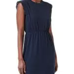 VERO MODA Damen Kleid Vmhollyn Sl Lace Short Dress Noos