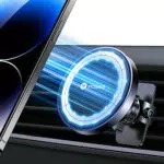 VICSEED Handyhalterung Auto Mengnet Lüftung für Magsafe Autohalterung Magnetische KFZ Handy Halterung Kompatibel für iPhone 15 14 13 12 Pro Max Samsung S23 Ultra usw