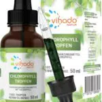 Vihado flüssige Chlorophyll Tropfen aus reinem Alfalfa - mit Quellwasser ohne Zusatzstoffe