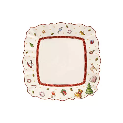 Villeroy und Boch Toy's Delight Eckiger Frühstücksteller