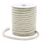 Vivifying Makramee Garn, 18M 8mm Starke Baumwolle 8mm Makramee Kordel für DIY Basteln