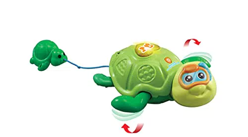 VTech 80-547904 Badespaß Aufzieh-Schildkröte Badespielzeug