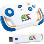 VTech ABC Smile TV Kabellose Lernkonsole mit HDMI-Stick für den Fernseher mit 15 Spiel-Level für stundenlangen Lernspaß Für Kinder von 3-7 Jahren