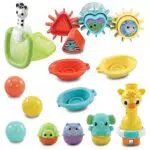 VTech Baby - Babys Badeset 6-teiliges Badeset für abwechslungsreichen Badespaß in der Badewanne Für Kinder von 1-5 Jahren