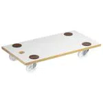Wagner Transporthilfe MM 1319 I 57, 5 x 30 x 10 cm - Tragkraft 200 kg - Spezialbeschichtung I Anti-Rutsch-Pads I Beste Beweglichkeit I pflegeleicht I strapazierfähig & robust - 20131901
