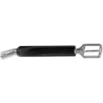 WALDHAUSEN Sporen-Set für Damen und Herren, 30 mm, schwarz