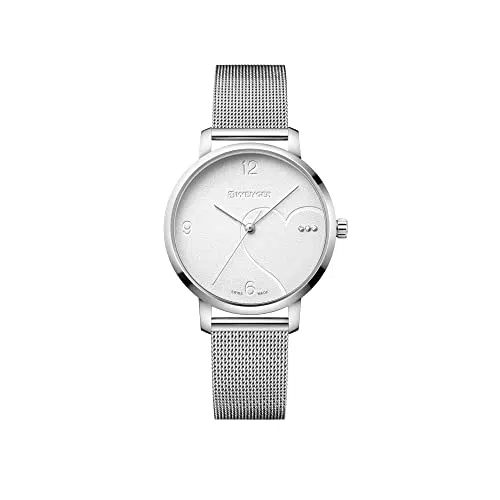 WENGER Damen Armbanduhr mit Swarovski-Kristallen Metropolitan Donnissima Ø 38mm