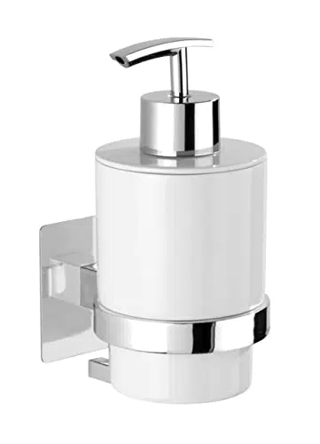 WENKO Turbo-Loc Seifenspender Quadro - Befestigen ohne Bohren