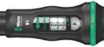 Wera 05075610001 Click-Torque B 1 Drehmomentschlüssel mit Umschaltknarre Schwarz