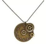 Widmann 01781 - Halskette Steampunk, Bronze, Schmuck