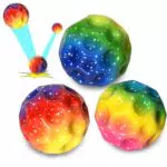 Willingood 3-St Astro Jump Ball, Mehrfarbig Space Moon Ball