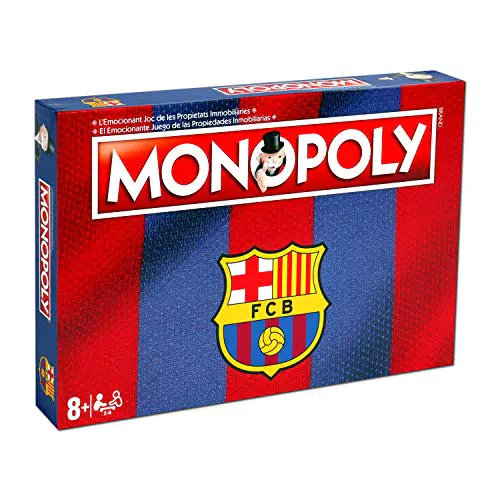 Winning Moves Monopoly FC Barcelona, Mehrfarbig, Bunt