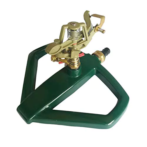 Xclou 346128 Sprinkleranlage mit Schlittenbasis, Grün
