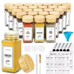 XSIUYU Gewürzgläser 25er Set, 120ml Glas Gewürzdosen