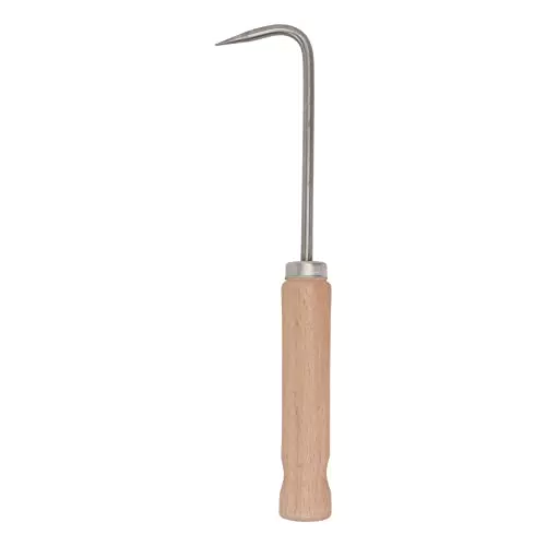 Yarnow Griff Unkraut Garten Unkraut Werkzeug für zu Hause Outdoor Garten Graben Grubber Unkrautentferner Werkzeug Garten Geschenk Einzelklauenhaken