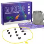 YKHSUAOU Tisch-Magnetspiel, Kampfschach Mit Magnetisch