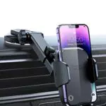 YOSH Handyhalterung Auto, Upgrade Memory-Funktion KFZ Handyhalterung 360° Drehbar Lüftung & Saugnapf Handyhalter fürs Amaturenbrett Windschutzscheibe