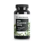 Zink 25mg 365 Tabletten gut verträgliches Zinkbisglycinat vegan