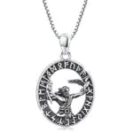 ZIPPICE Zeus Halskette, oxidiertes S925 Sterling Silber