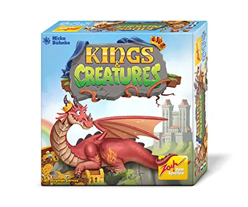 Zoch 601105160 Kings & Creatures das spannende Fantasy Kartenspiel