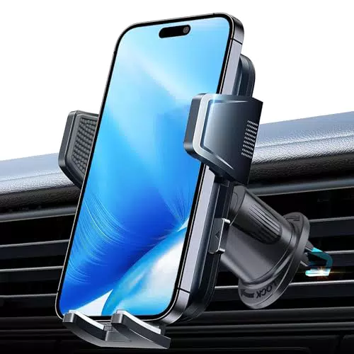 Zoeley Handyhalterung Auto - Handyhalter Auto Lüftung 2024 Bombenfest Lüftungshaken 360°Drehbar Handy Halterung Auto kfz Autohalterung Handy für iPhone 15/14/13/12 Pro Max Samsung 23 usw