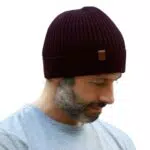 Merinowollmütze Beanie-Mütze für Männer Frauen, wintermütze Herren