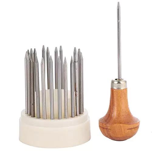 23 STÜCKE Schmuck Graver Tool, Metall Perlen Korn Schmuck Werkzeuge Set Diamant Stein Perlen Einstellung Graver Werkzeug Graviermaschine für Schmuck Arbeiten