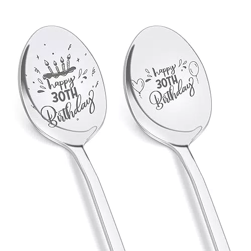 Tulolvae Geschenke für Mama Tochter, 2 Stück Kaffeelöffel mit Gravur Geschenk für Den Beste Mutter Tochter