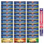30er Mix Set Asia Gold Instant Nudeln KURZES MHDI je 10x Rind Huhn Ente I 30x60g I Chinesische Nudeln I Asia Nudeln Instant I Asiatische Nudeln I Instant Ramen I OYOY Metall Essstäbchen