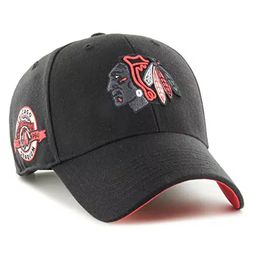 '47 Brand Curved Snapback Cap NHL Vintage Chicago Blackhawks