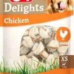 8in1 Delights Chicken Knochen XS - gesunde Kauknochen für mini Hunde