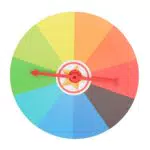 ABOOFAN 1 Satz Glücksrad zum Drehen Lotterie Rad Partyspiel Lotteriespiele Kinderspiel DIY Preis Rad Pädagogisches Spielzeug Game Drehen Platte Wandpreis Rad für Party Bunt