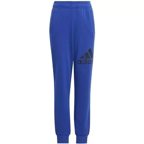adidas, Essentials Big Logo, Jogginghose, Halbkluge Blau/Legendekinte