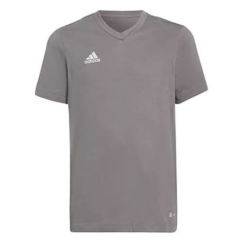 adidas HC0444 ENT22 Tee Y T-Shirt Unisex Team Grey Four Größe 1314