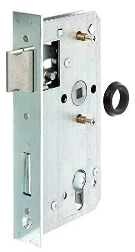 Alberts 416102 Ersatzschloss, verzinkt, für Schlosskasten 30 mm