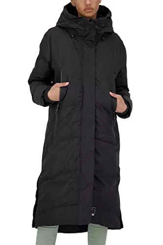 ALIFE AND KICKIN JunaAK A Coat Damen Winterjacke, gefütterte Jacke moonless