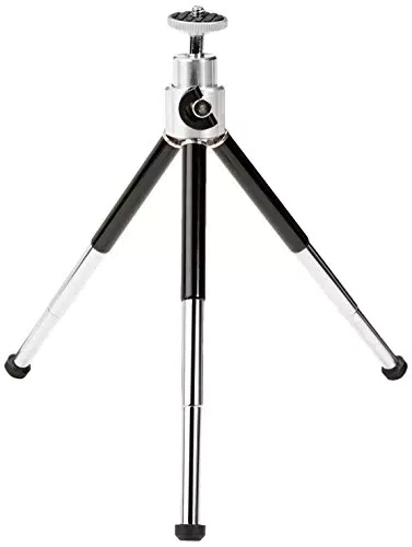 Amazon Basics Leichtes Mini-Dreibeinstativ, verstellbar