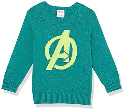 Amazon Essentials Disney, Marvel, Star Wars Jungen Pullover mit Rundhalsausschnitt