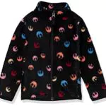 Amazon Essentials Disney, Marvel, Star Wars, Princess Mädchen Polarfleece-Jacke mit durchgehendem Reißverschluss und Stehkragen