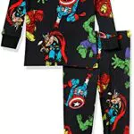 Amazon Essentials Marvel Jungen Schlafanzug-Schlaf-Sets