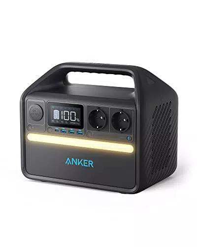 Anker 535 Kompakte Power Station, tragbare LiFePO4 Batterien